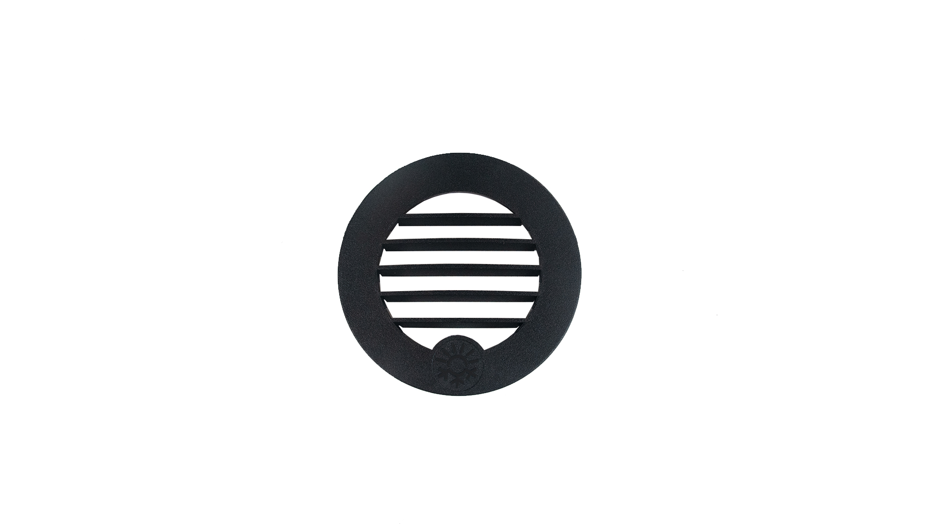 Grille — Ø 60 mm 30° / Color: Black / For Flange: ATR2-FD60-BK